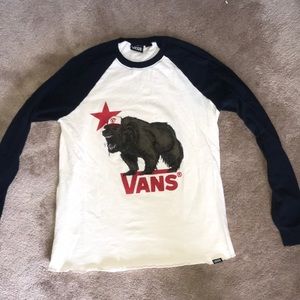 Vans long sleeve shirt